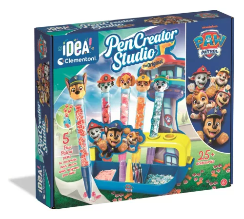 Clementoni Toll dekoráció, díszítő klt., Paw patrol, Mancs őrjárat, 5 db toll, 29x25 cm