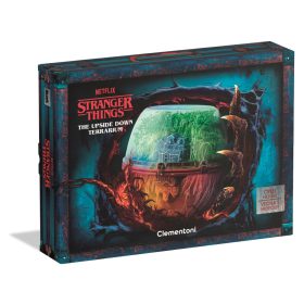   Gipszkiöntő klt., Stranger Things, Vecna háza + festék, terrárium, 35x26 cm dob.