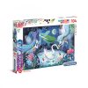 Clementoni puzzle, tündérmese, hologramos, 104 db