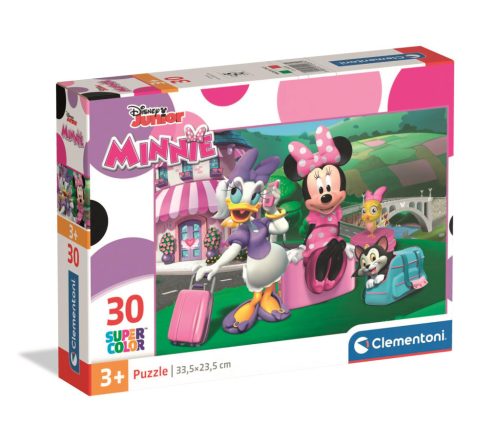Clementoni Supercolor puzzle, Disney Minnie és Daisy 30 db-os 20x15 cm dob.