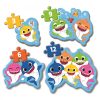 Puzzle, Baby Shark, 3-12 db