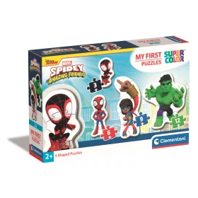   Clementoni Puzzle, Spidey és barátai, Kép összerakó, 3, 6, 9, 12 db