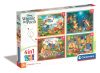 Clementoni Super color, Micimackó puzzle, 12, 16, 20, 24 db-os