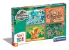 Clementoni Puzzle, Jurassic World, 12, 16, 20, 24 db, 4 az 1ben