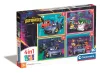 Clementoni Puzzle, DC, BatWheels, 12, 16, 20, 24 db, 4 az 1ben