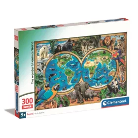 Puzzle, csodálatos állatvilág, 300 db, 34x25 cm dob.