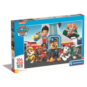 Clementoni Puzzle 104 db – Mancs Őrjárat Paw Patrol