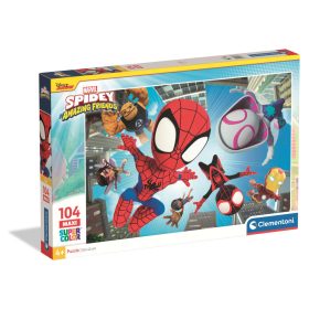 Clementoni Puzzle 104 db – Spidey és barátai