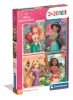 Clementoni Super color Disney Princess Puzzle - 2 x 20 db-os