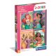 Clementoni Super color Disney Princess Puzzle - 2x20 db-os