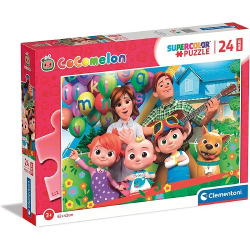 Puzzle, Cocomelon lufikkal, maxi 24 db