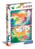 Clementoni Puzzle, dínók, 2x20 db