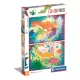 Clementoni Puzzle, dínók, 2x20 db