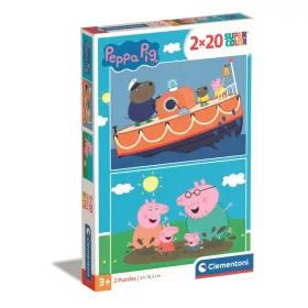 Clementoni Puzzle, Peppa malac, 2x20 db
