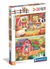 Puzzle, élet a farmon, 2x20 db, 29x19 cm dob.