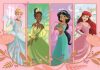 Clementoni Super Color – Disney Hercegnők puzzle 2x60 db