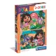 Clementoni Puzzle, Dóra a felfedező, 2x20 db
