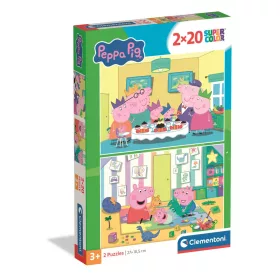 Clementoni Puzzle, Peppa malac, 2x20 db