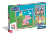Clementoni Puzzle, Peppa malac, 3x48 db