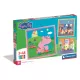 Clementoni Puzzle, Peppa malac, 3x48 db