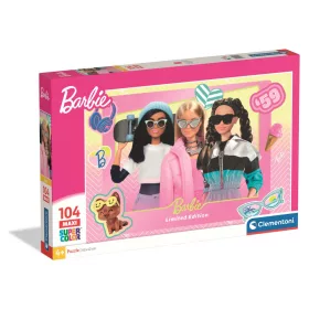 Clementoni Puzzle, Barbie, 104 db, 40x26 cm