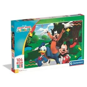   Clementoni Puzzle, Disney, Mickey és barátai, 104 db, 40x27 cm