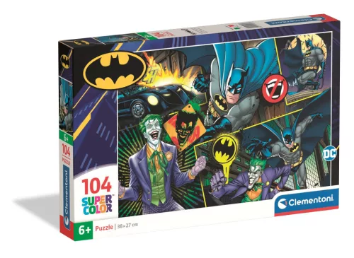 Clementoni Puzzle, DC, Batman, 104 db