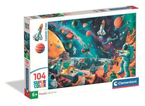 Clementoni Super color, Holdraszállás Puzzle - 104 db-os