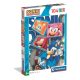 Clementoni Super color, Sonic a sündisznó Puzzle - 104 db-os