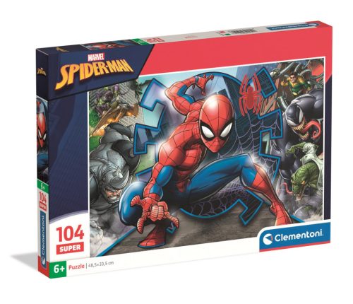 Clementoni Super color, Pókember Puzzle - 104 db-os