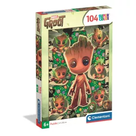 Clementoni Puzzle, Marvel, Groot, 104 db