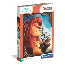 Clementoni Puzzle 104 db – Oroszlánkirály