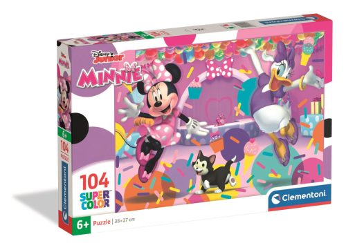 Clementoni Supercolor puzzle, Disney Minnie és Daisy 104 db-os