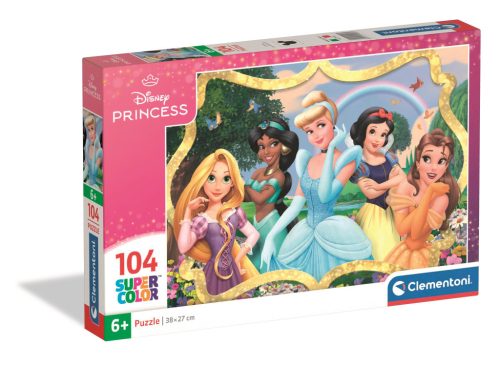 Clementoni Disney hercegnők Puzzle - 104 db-os