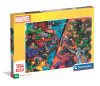 Clementoni Marvel Szuperhősök és Gonosztevők Puzzle - 104 db-os