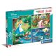 Clementoni puzzle, Disney klasszikusok, 3x48 darabos