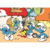 Clementoni puzzle, Hupikék törpikék, színezős, 104 db