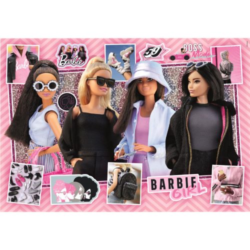 Clementoni Super color Barbie - Barbie girl puzzle, 104 db-os