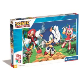 Clementoni Maxi Puzzle 104 db – Sonic a sündisznó