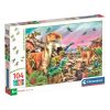Clementoni Super color, Dinoszauruszok földje puzzle 104 db-os