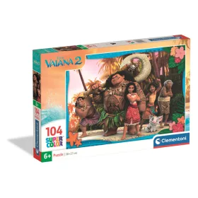 Clementoni Puzzle, Disney, Vaiana 2., 104 db, 29x19 cm