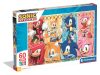 Clementoni Super color Maxi, Sonis a sündisznó Puzzle - 60 db-os