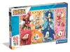 Clementoni Super color Maxi, Sonis a sündisznó Puzzle - 60 db-os
