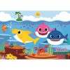Clementoni puzzle, Baby shark, színezős, 60 db
