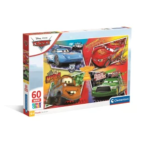 Clementoni Super color Maxi, Verdák Puzzle - 60 db-os