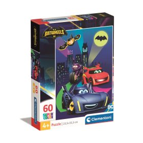 Clementoni Supercolor, BatWheels puzzle, 60 db-os Clementoni Supercolor, BatWheels puzzle, 60 db-os