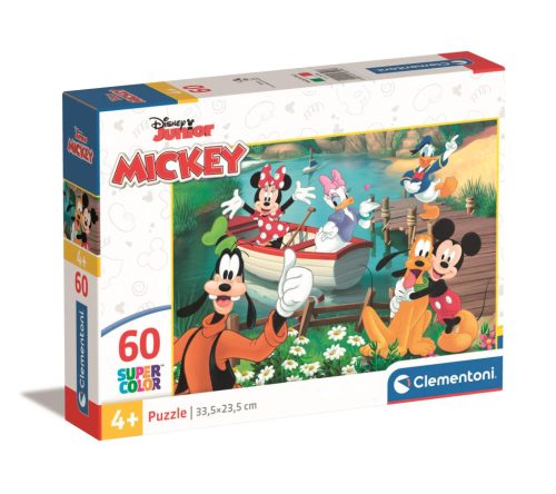 Puzzle, Disney, Mickey és barátai, 60 db, 20x15 cm dob.