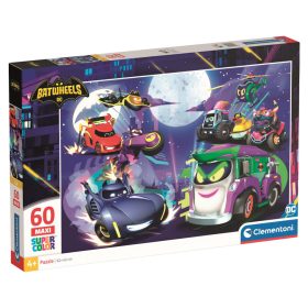 Clementoni Super color Maxi, Batwheels puzzle, 60 db-os Clementoni Super color Maxi, Batwheels puzzle, 60 db-os