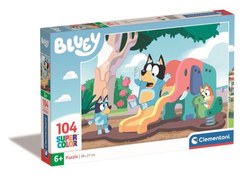 Clementoni Puzzle, Bluey, 104 db, 29x19 cm dob.