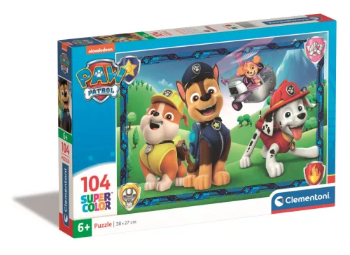 Clementoni Puzzle, Paw patrol, Mancs Őrjárat, 104 db